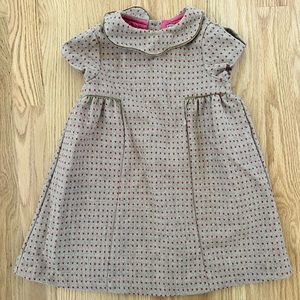 Darcy Brown 2T wool dress gorgeous toddler dress